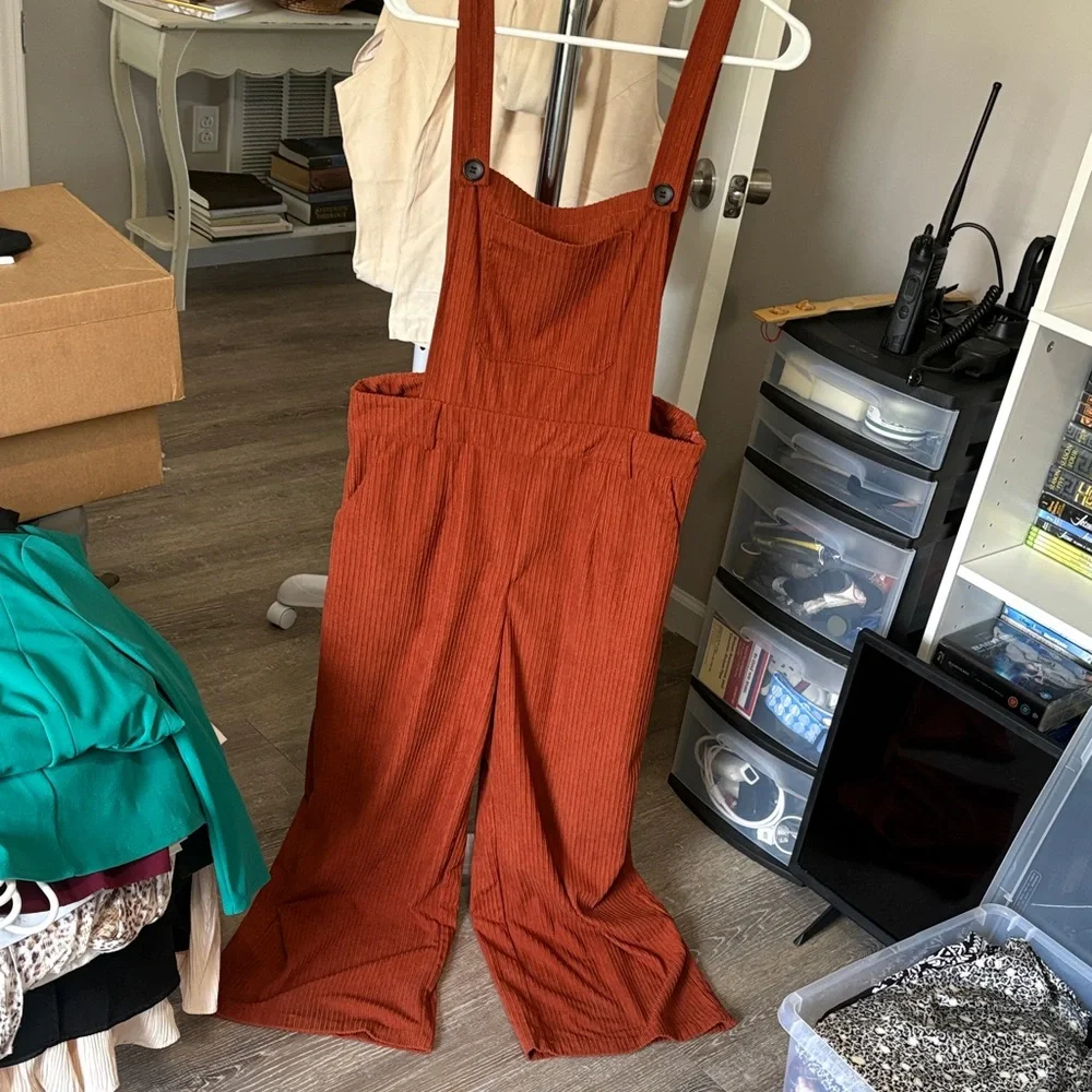 Cider Corduroy Jumpsuit - Picture 2 of 6